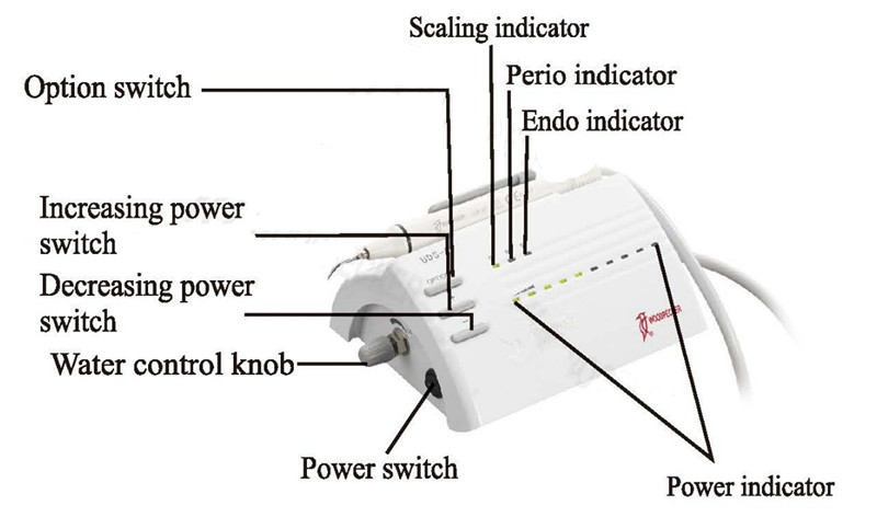 UDS-P LED Ultrasonic Scaler with LED